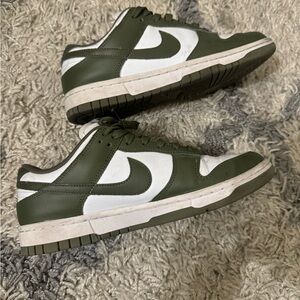 Kids size olive dunks